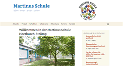 Desktop Screenshot of martinus-schule-mb.de