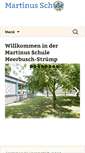 Mobile Screenshot of martinus-schule-mb.de